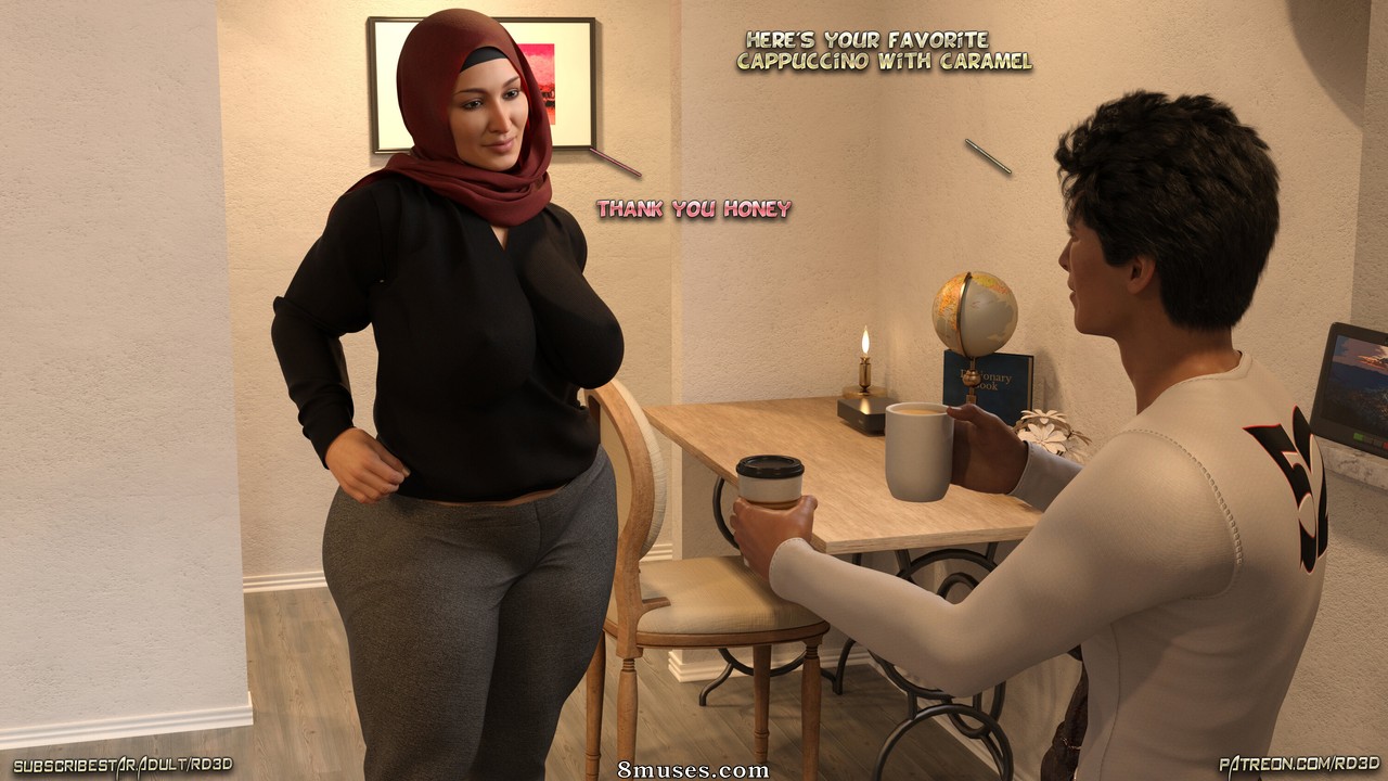 Lust predators - Hijab Amateurs - Mrs. Assad one day story - Page 13