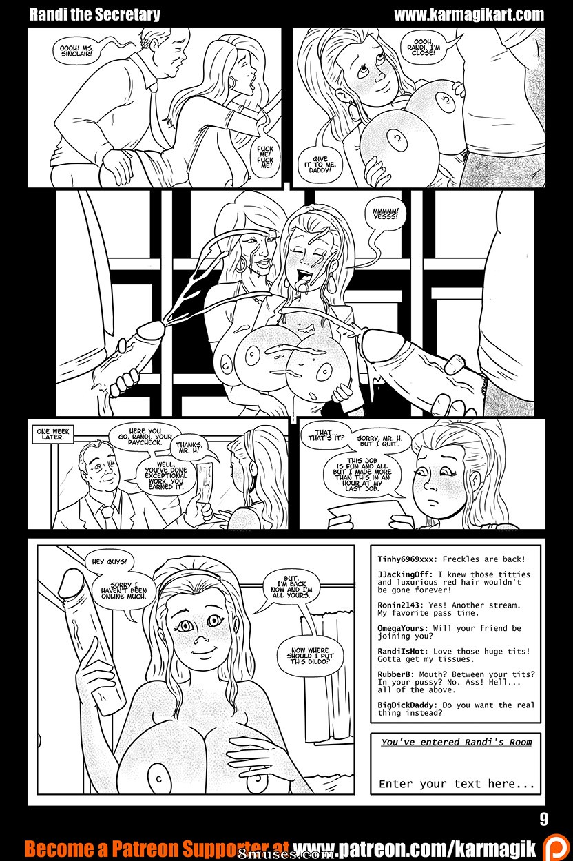 Karmagik Comics - Randi the Secretary - Page 9