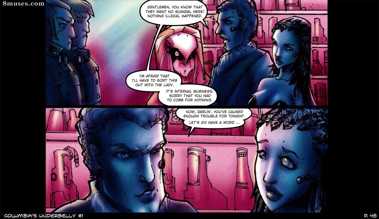 DarkBrain Comics - Columbia's Underbelly - Page 48