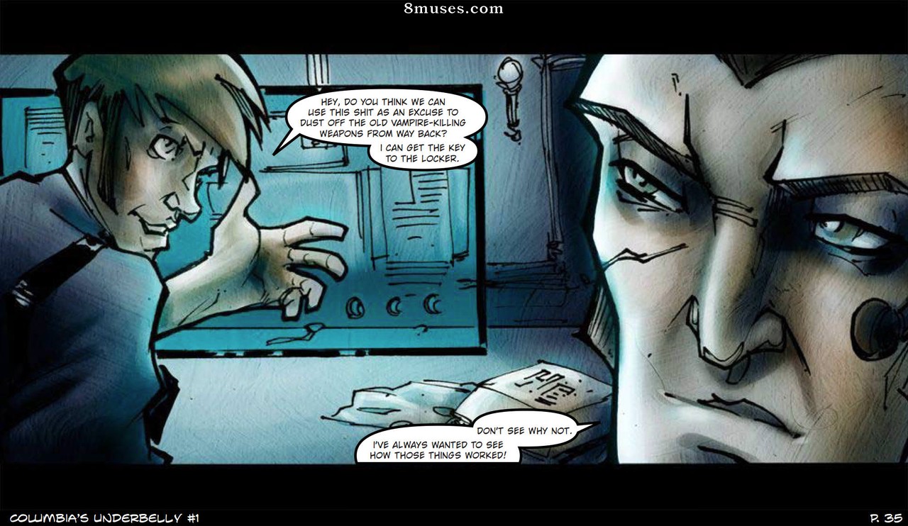DarkBrain Comics - Columbia's Underbelly - Page 38