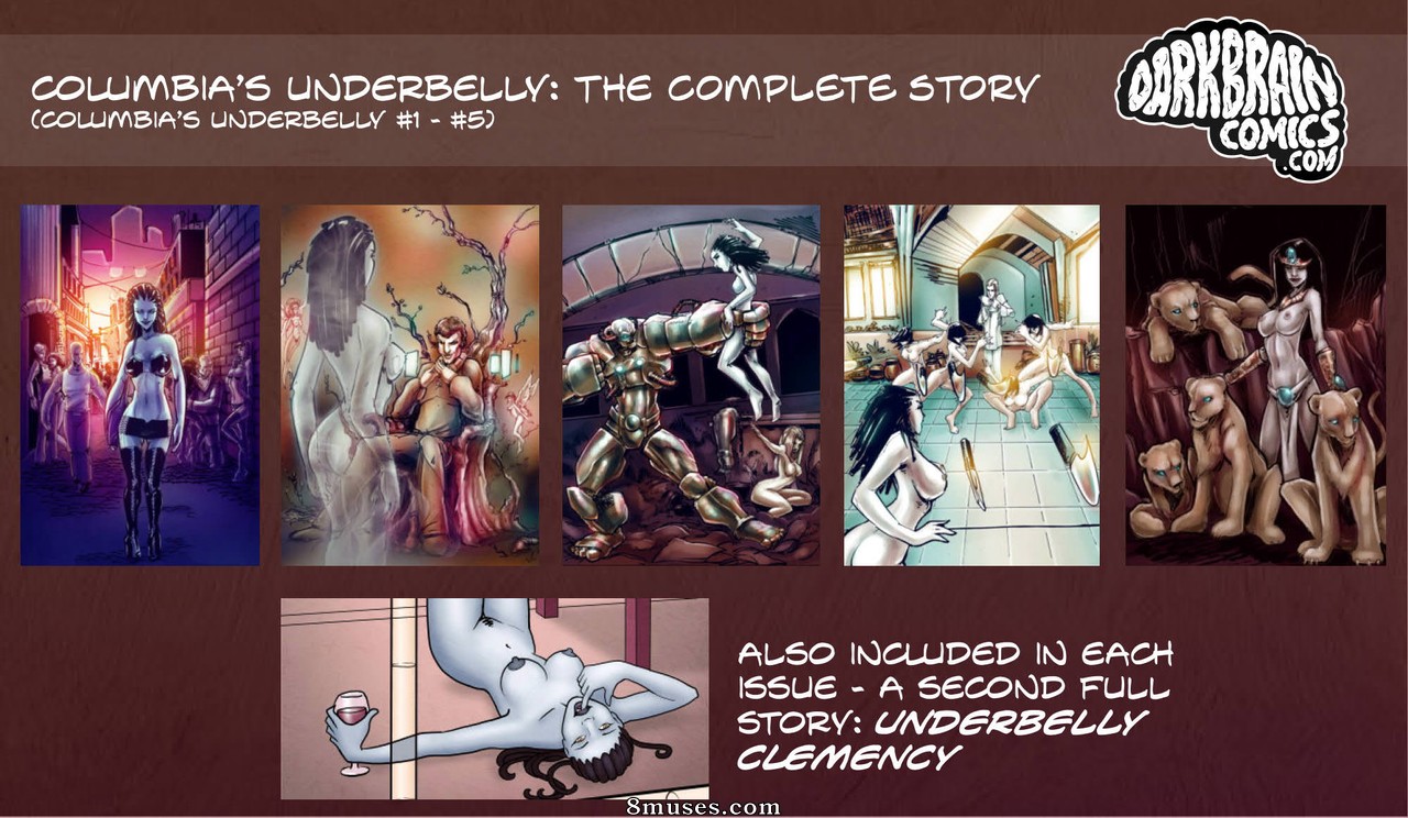 DarkBrain Comics - Columbia's Underbelly - Page 1