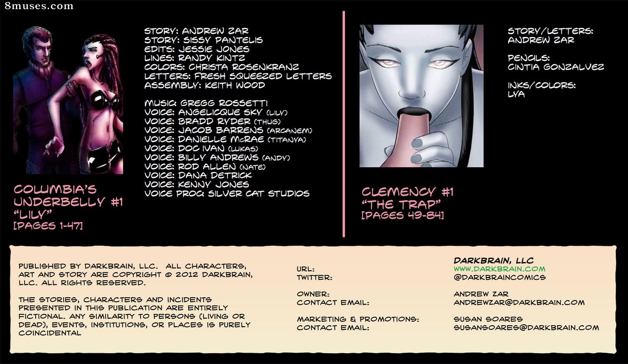 DarkBrain Comics - Columbia's Underbelly - Page 3