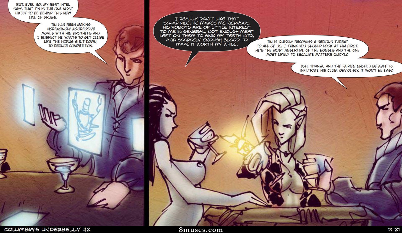 DarkBrain Comics - Columbia's Underbelly - Page 110