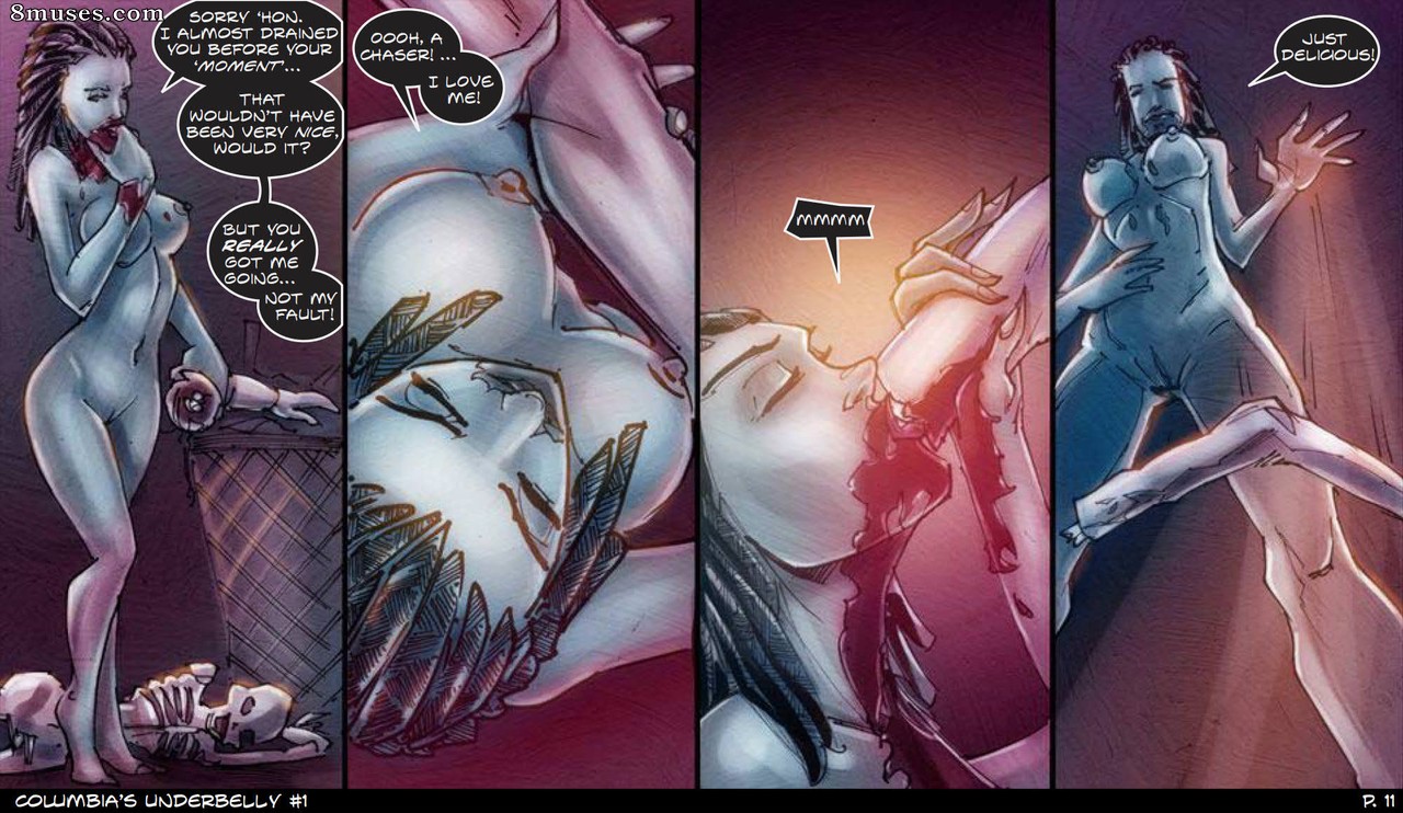 DarkBrain Comics - Columbia's Underbelly - Page 14