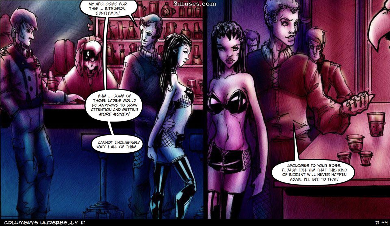 DarkBrain Comics - Columbia's Underbelly - Page 47