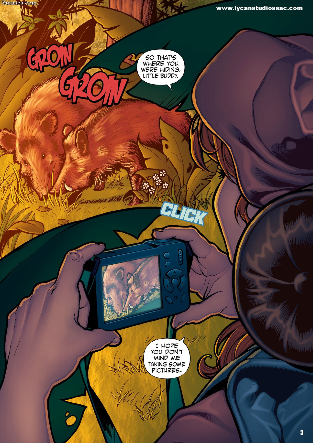 Locofuria Comics - 100 Ways to Become a Monster 15 - The Jungle's Guardian - Page 6