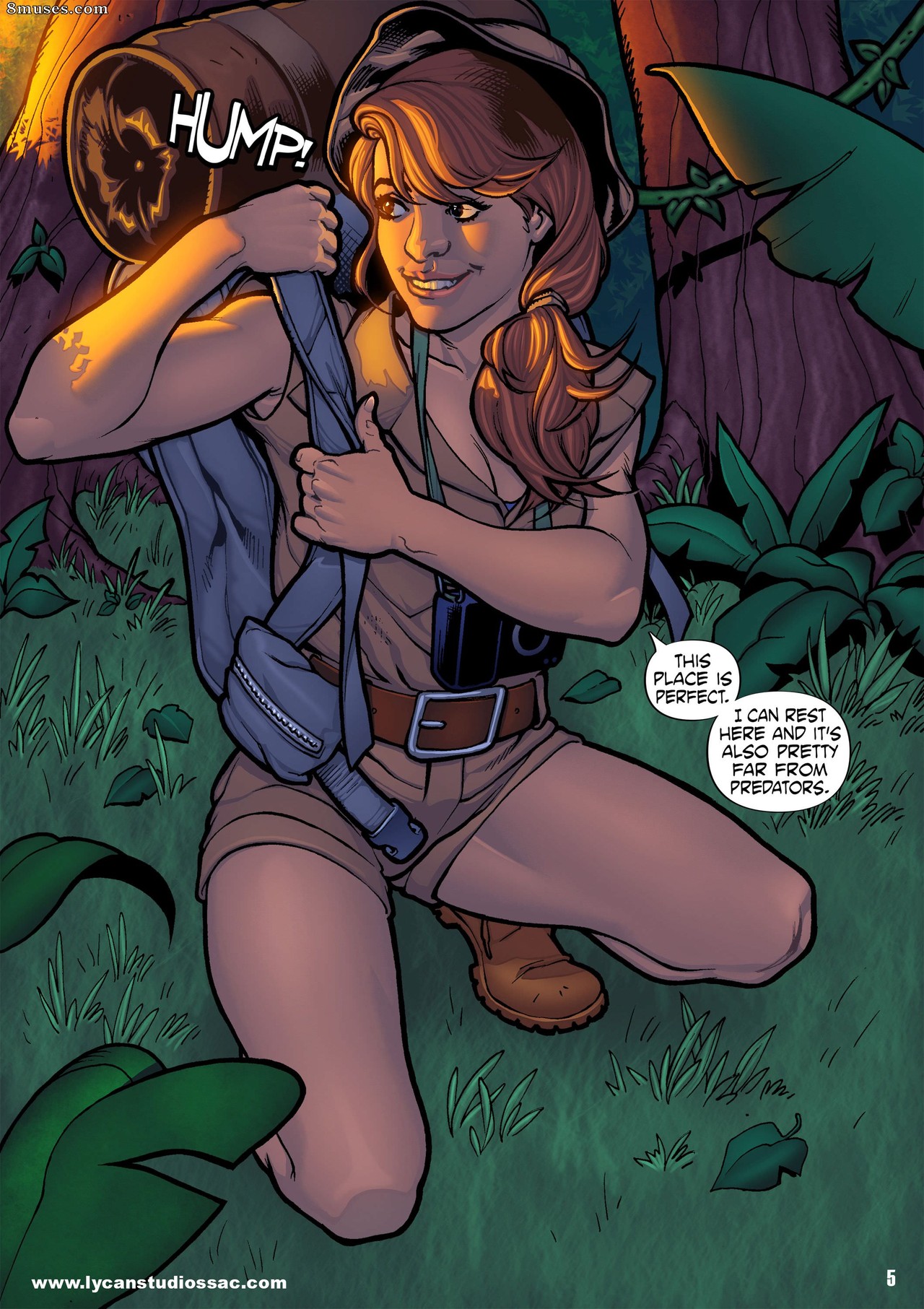 Locofuria Comics - 100 Ways to Become a Monster 15 - The Jungle's Guardian - Page 8