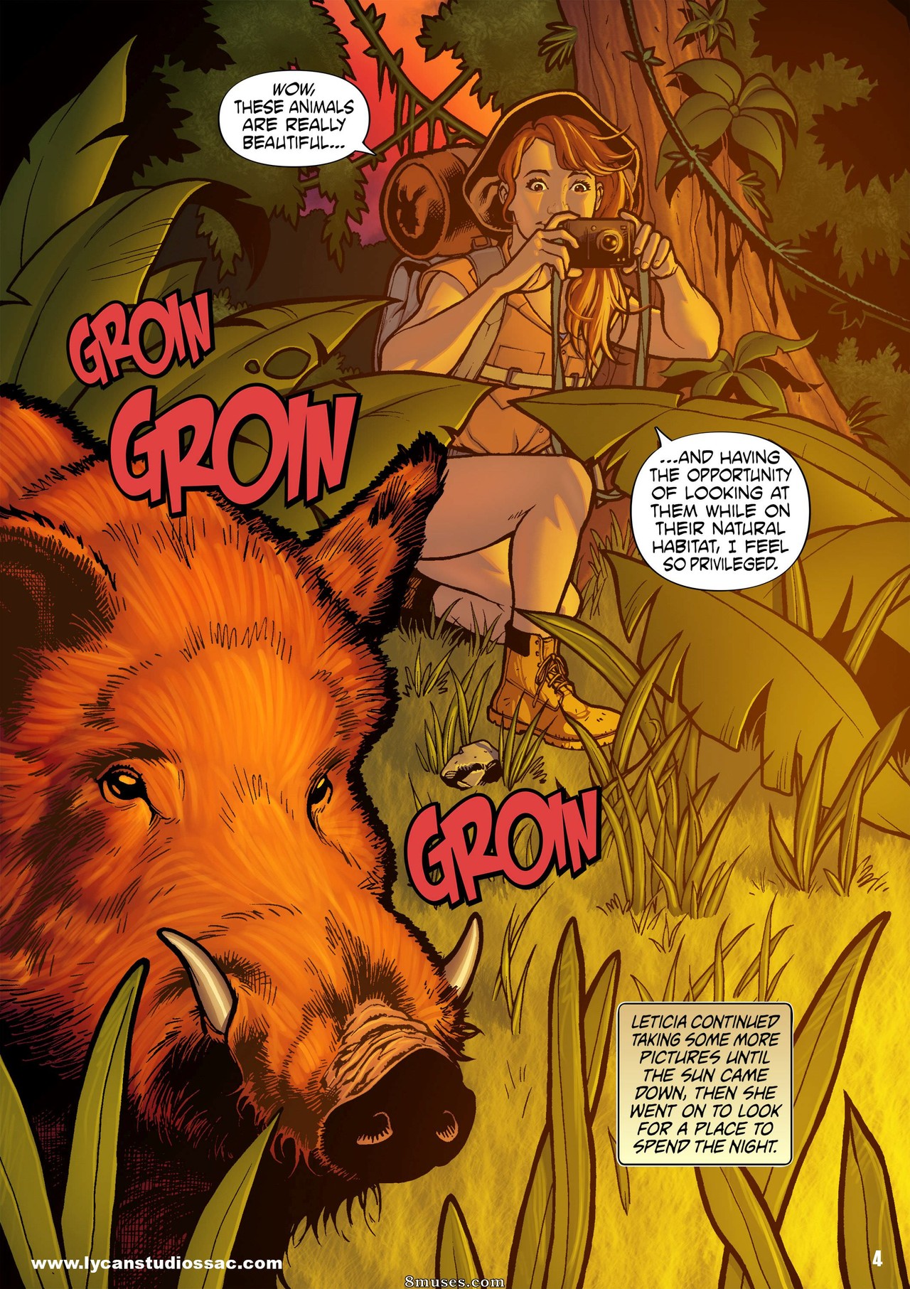 Locofuria Comics - 100 Ways to Become a Monster 15 - The Jungle's Guardian - Page 7