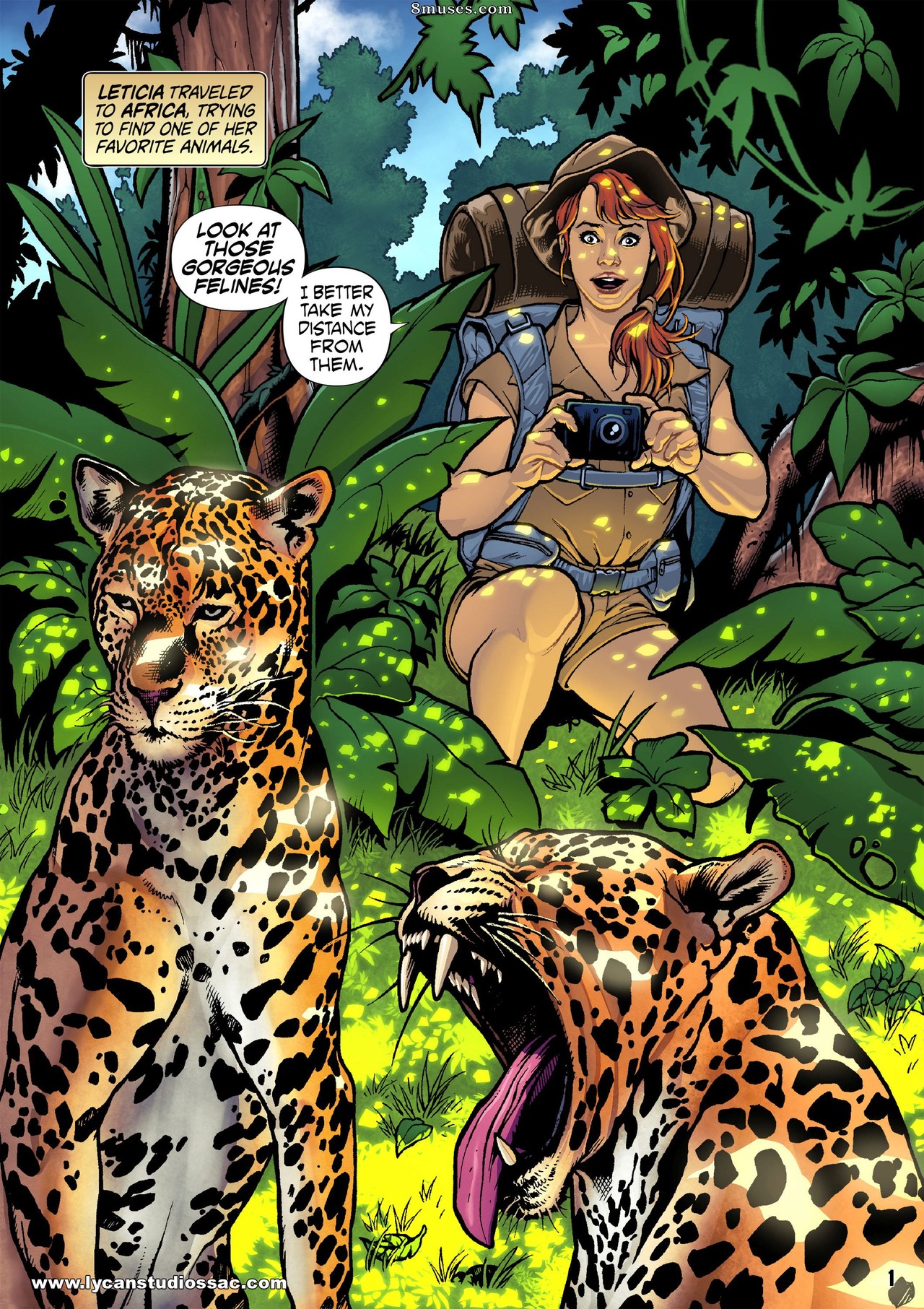 Locofuria Comics - 100 Ways to Become a Monster 15 - The Jungle's Guardian - Page 4