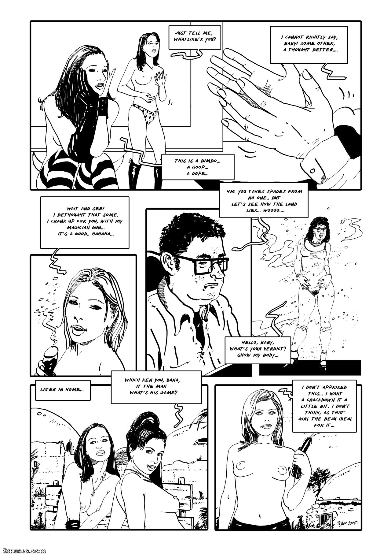 Tejlor Comics - VirtuaGirl2 - The Kicker - Page 6