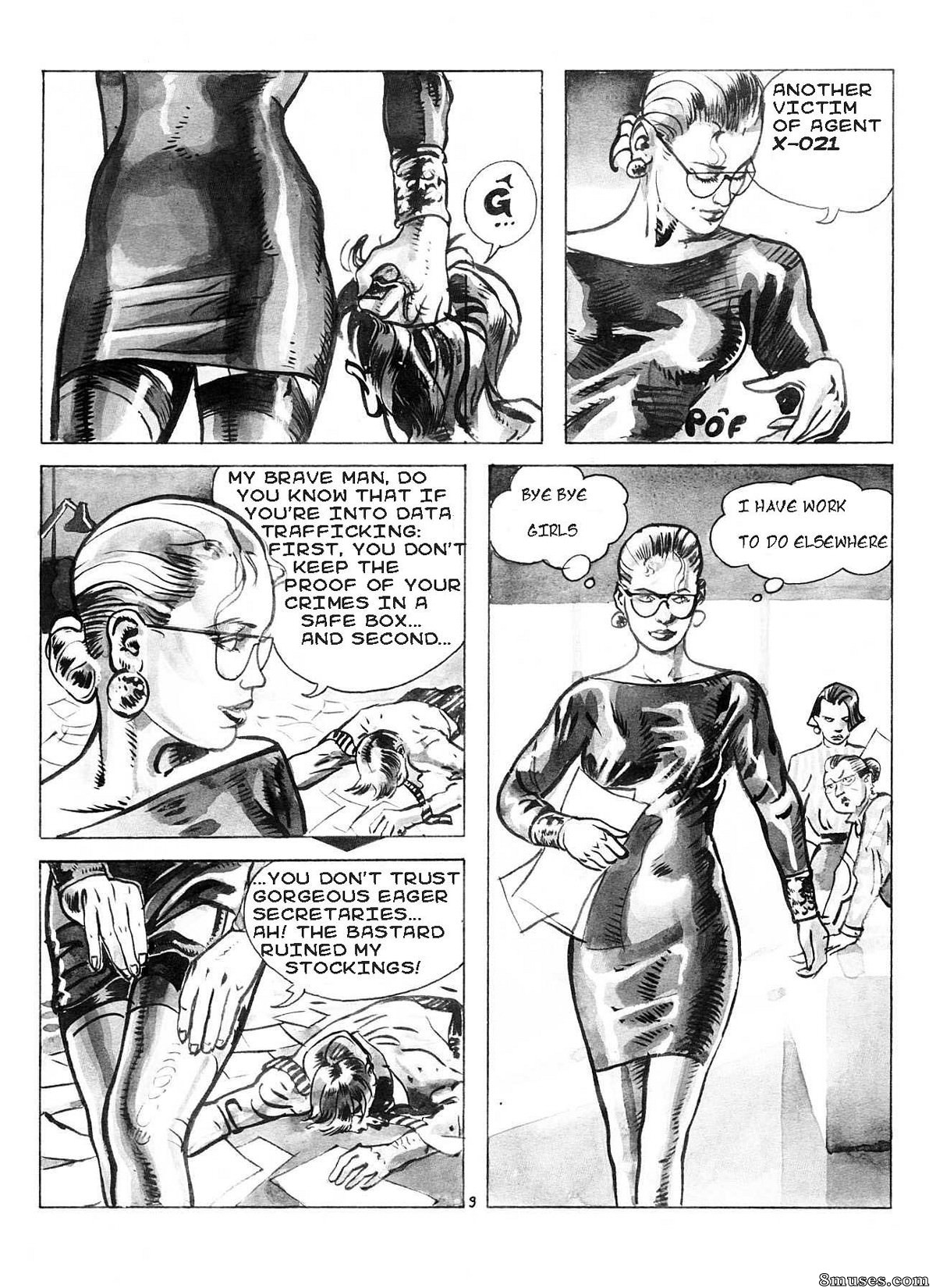 Bruno Coq Comics - La espía - Página 10