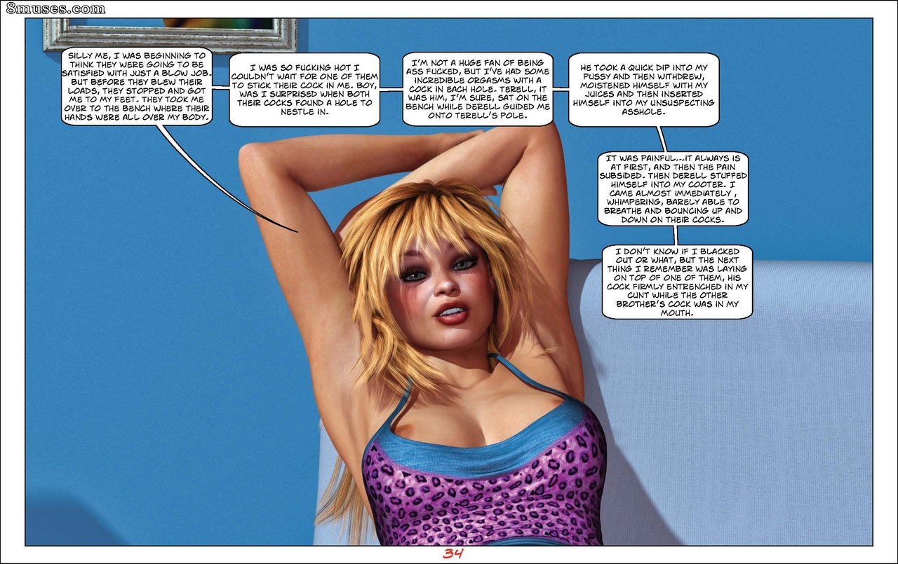 Digital Empress-Captain Trips Comics - Candra et les jumelles - Page 34
