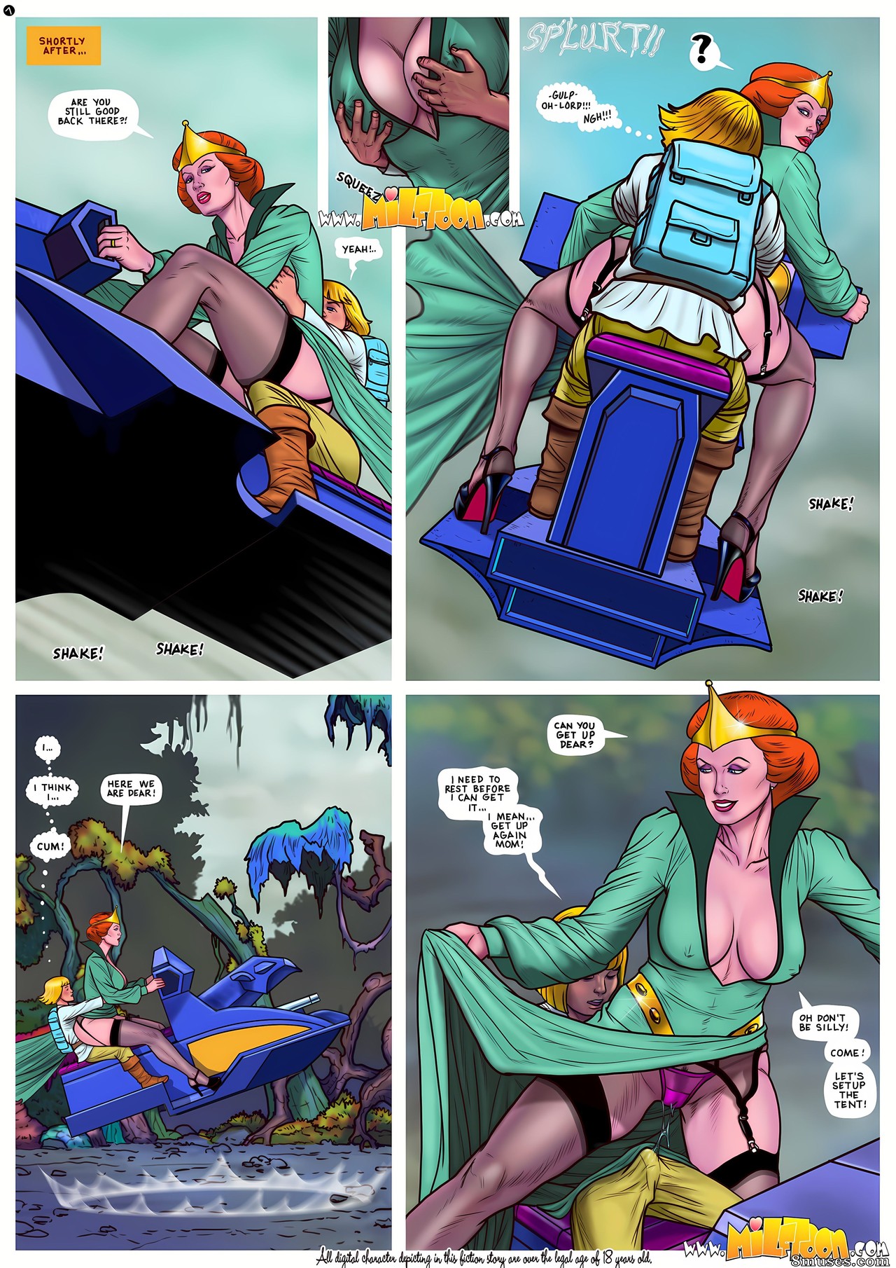 MilfToon Comics - He-Cum - Página 8