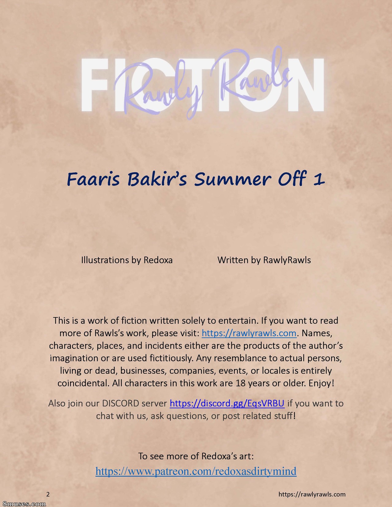 Faaris Bakir's Summer Off - Issue 1 - Page 2