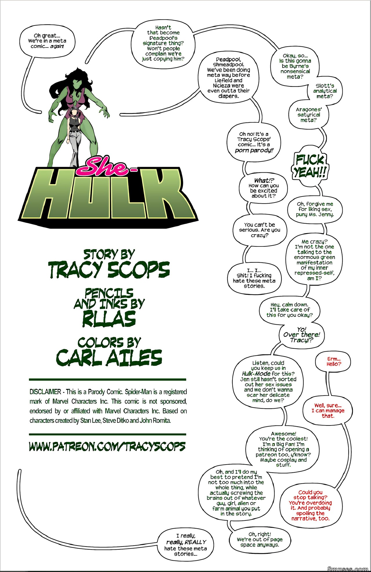 Tracy Scops Comics - Rllas - She-Hulk - Página 2