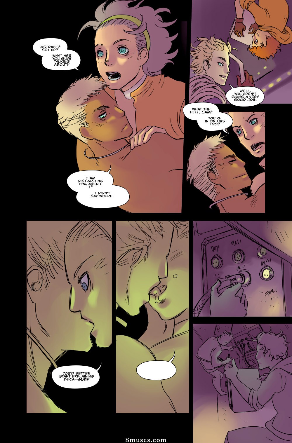 Filthy Figments Comics - Intrincaciones del viaje espacial - Página 10