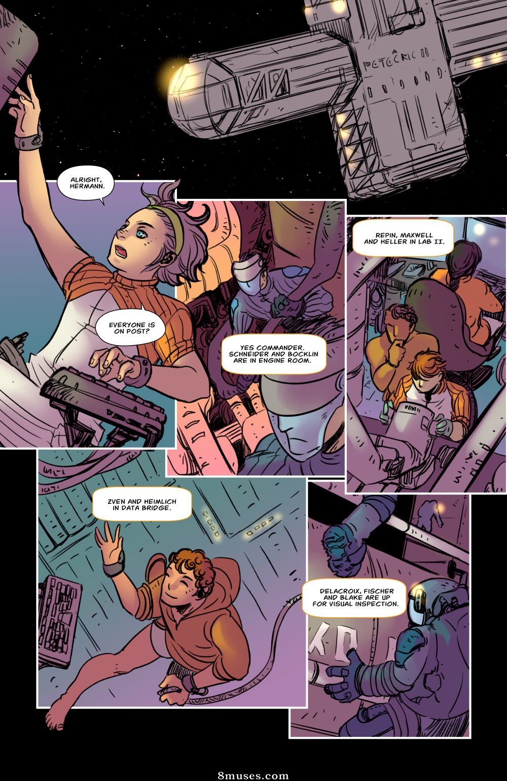 Filthy Figments Comics - Complexidades das viagens espaciais - Página 5