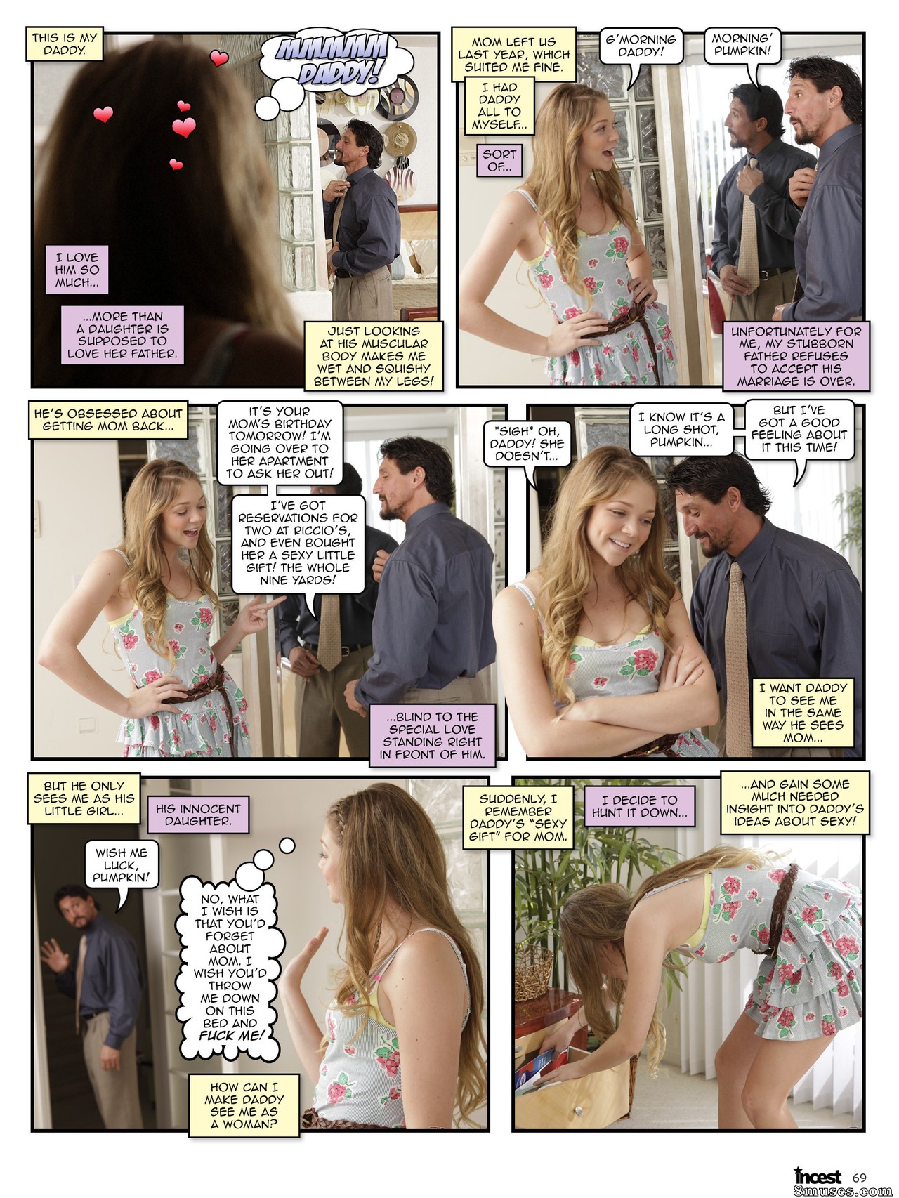 Jerrai Comics - Incest Candy - Vol.7 - Daddys Obsession - Page 2