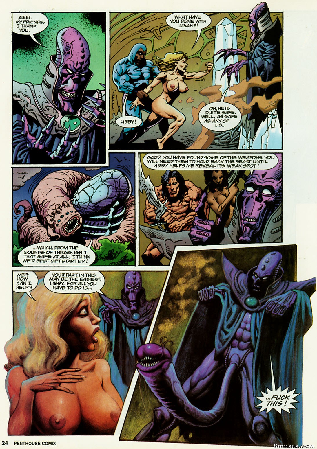Latischa of the Lost World - Issue 3 - Page 22