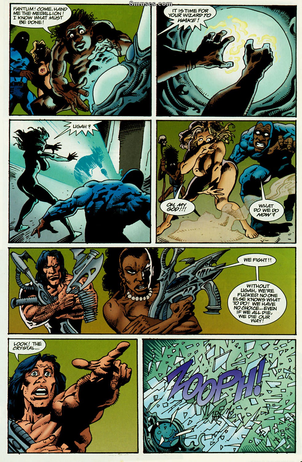 Latischa of the Lost World - Issue 3 - Page 21