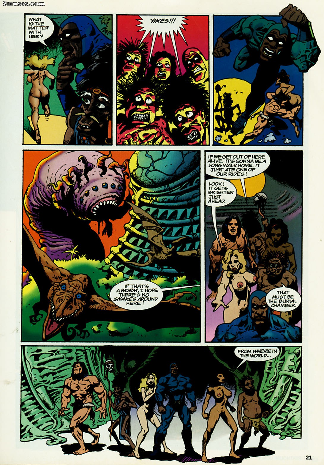 Latischa of the Lost World - Issue 3 - Page 19