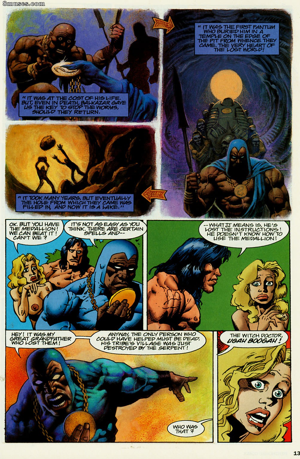 Latischa of the Lost World - Issue 3 - Page 12