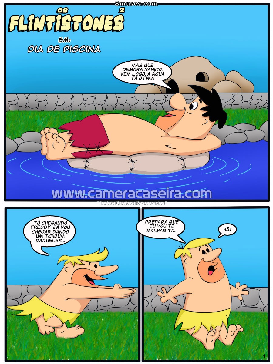 Os Flintistones - 2 Dia de Piscina - Page 2