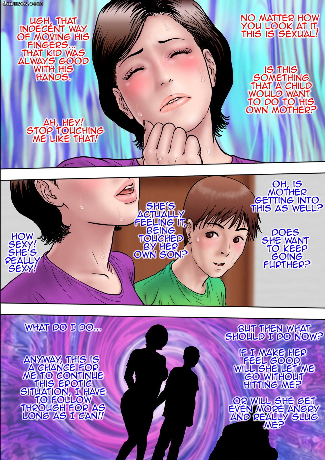 MILF Shobou - Shucchou Suru Otou-san Choukyou Sareru Okaa-san - Training Mother while Father is Abroad - Page 22
