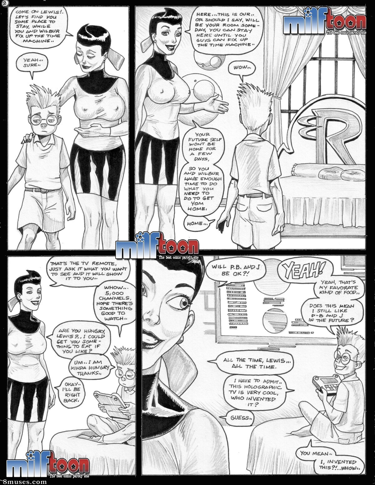 MilfToon Comics - रोब्स से मिलें - पेज 2