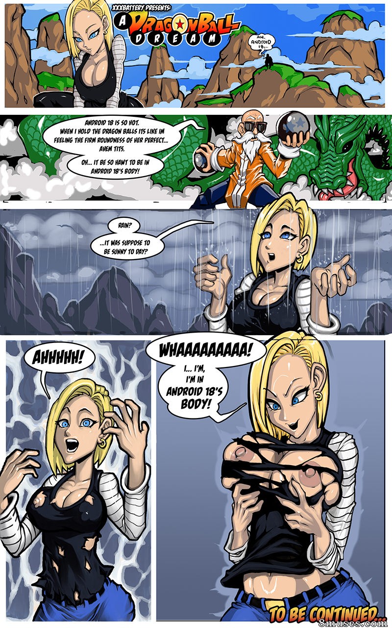 XXXBattery Comics - A Dragon Ball Dream - Page 1