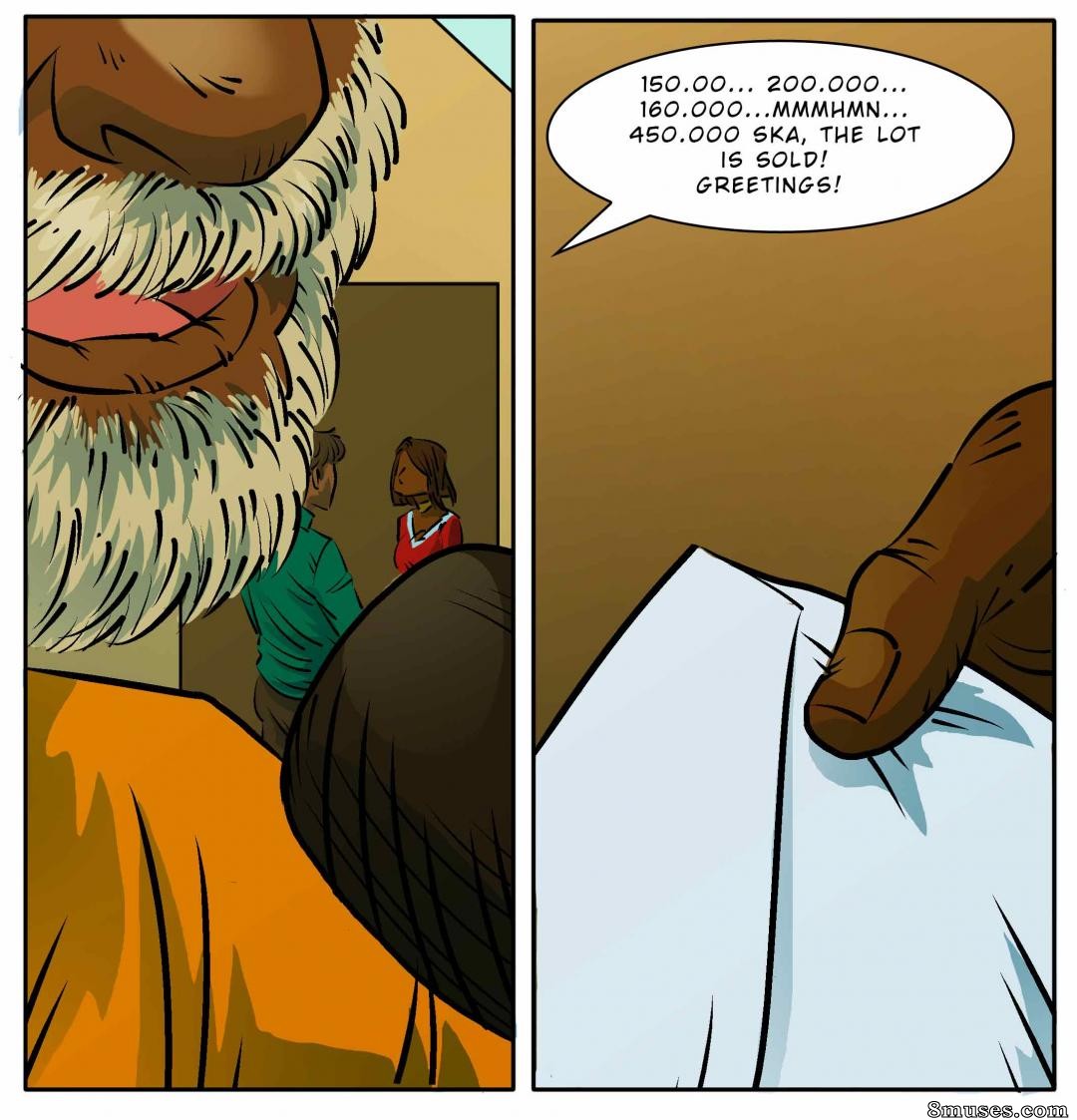 StrapAndStrip - Pervish Comics - Imperio negro - Servicio de celebridades esclavas - Página 37