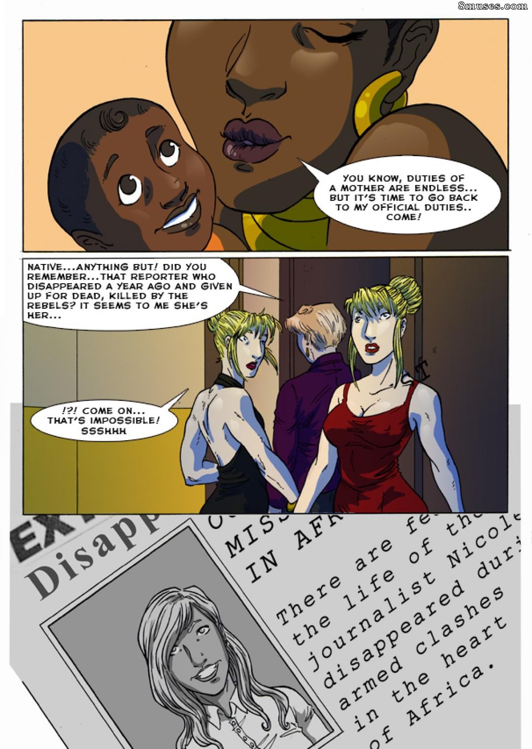 StrapAndStrip - Pervish Comics - Império preto - Serviço de celebridade escrava - Página 11
