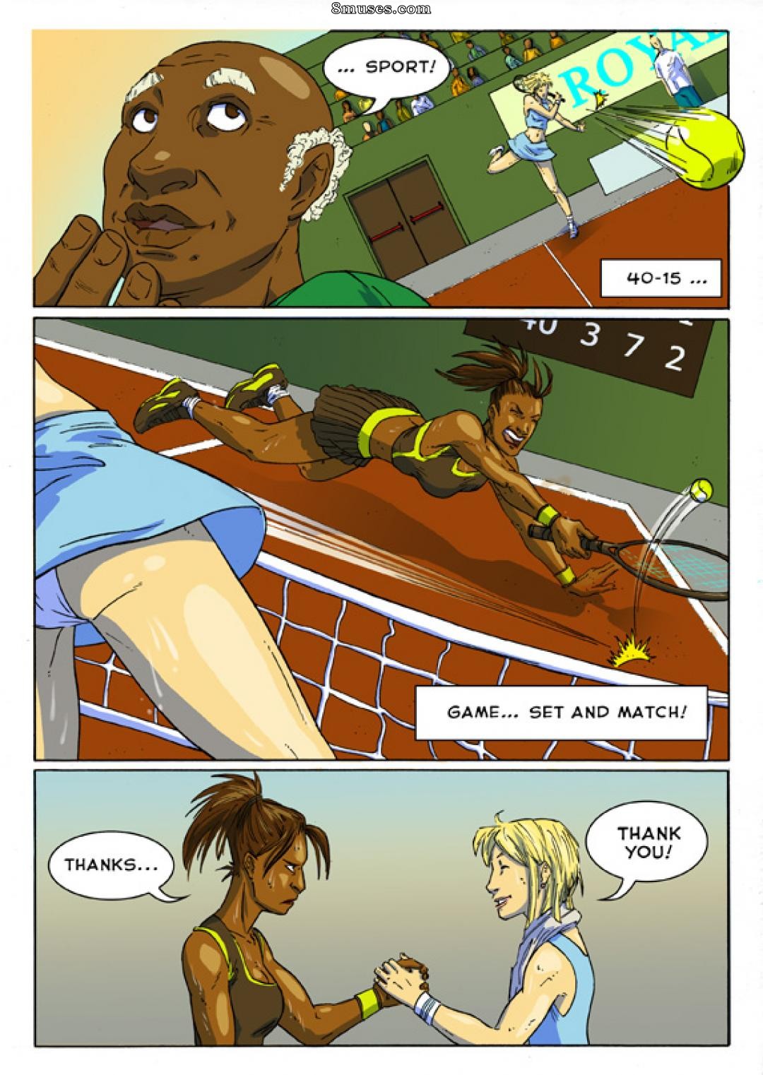 StrapAndStrip - Pervish Comics - Império preto - Serviço de celebridade escrava - Página 5