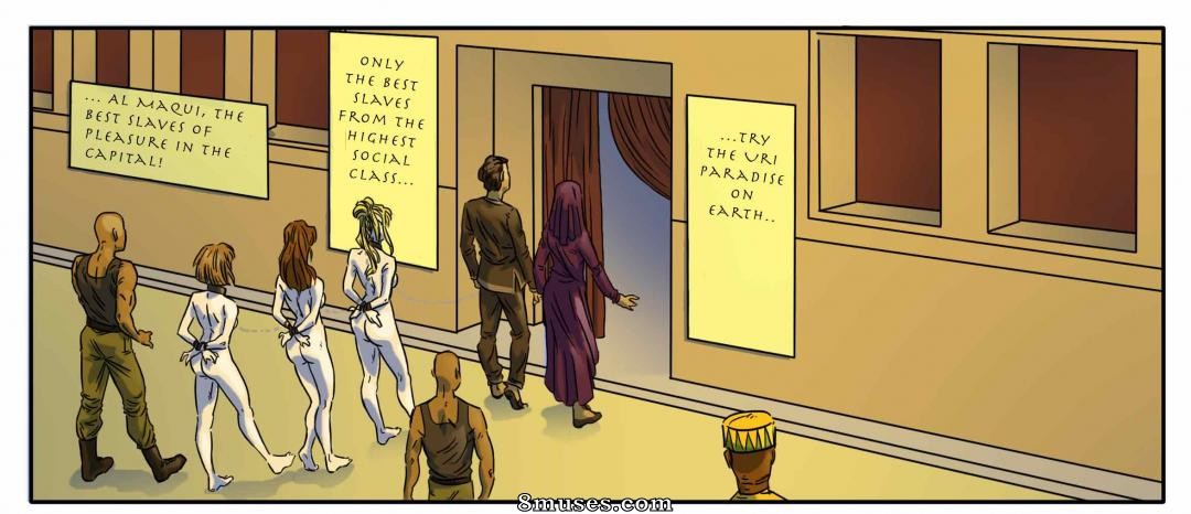 StrapAndStrip - Pervish Comics - Império preto - Serviço de celebridade escrava - Página 18