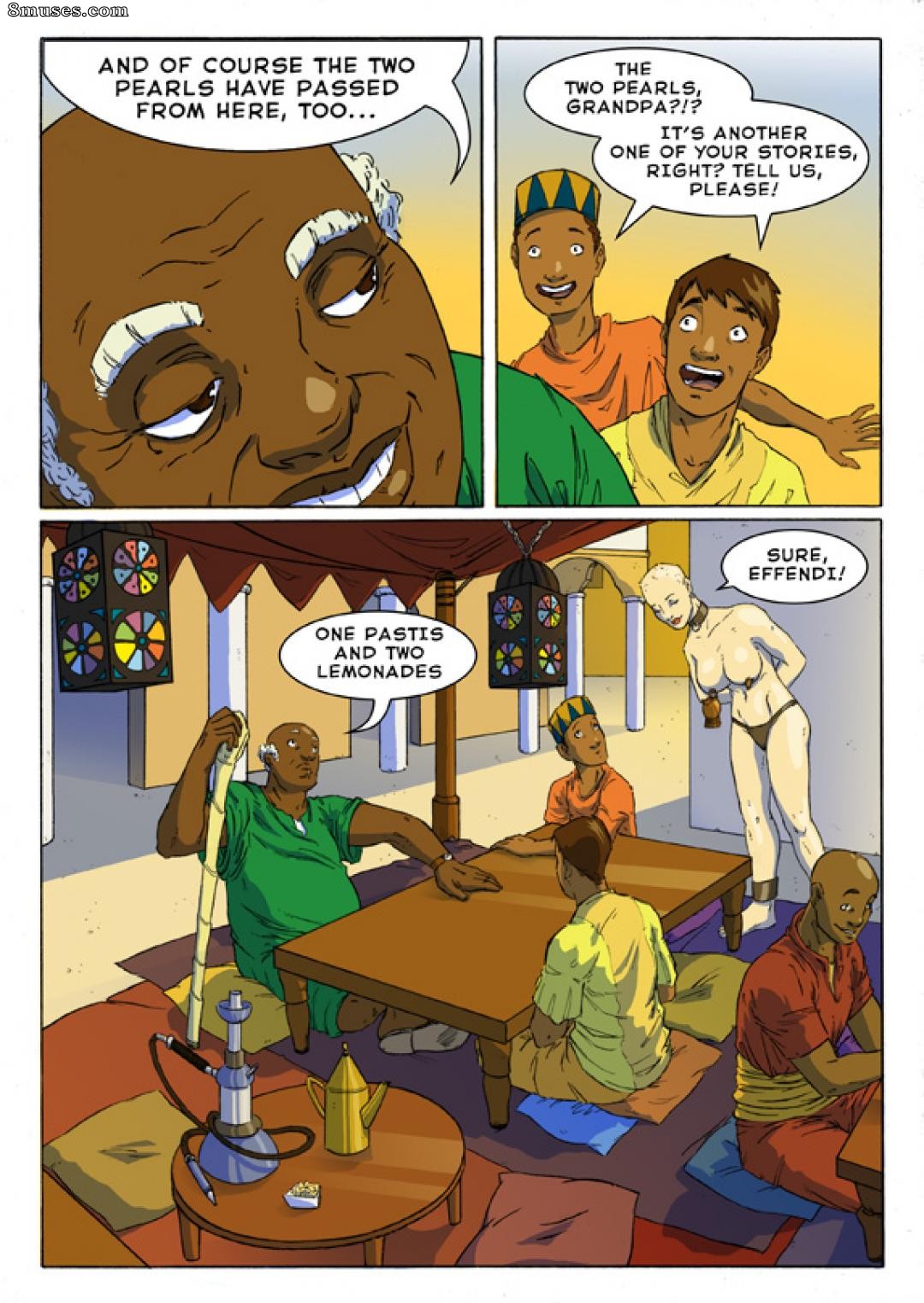 StrapAndStrip - Pervish Comics - Black Empire - Slave Celebrity Service - Page 3