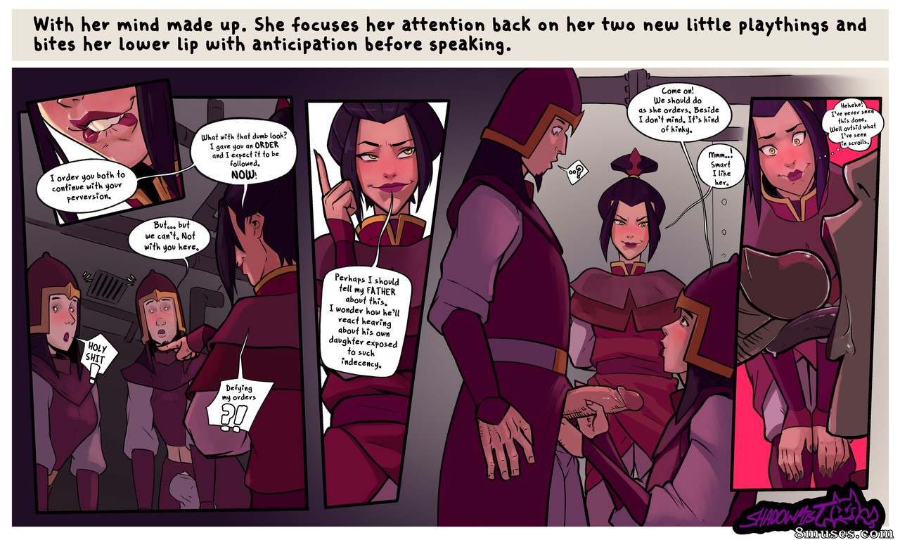 ShadowMist - Azula CYOA Deepthroat Lesson - Page 2