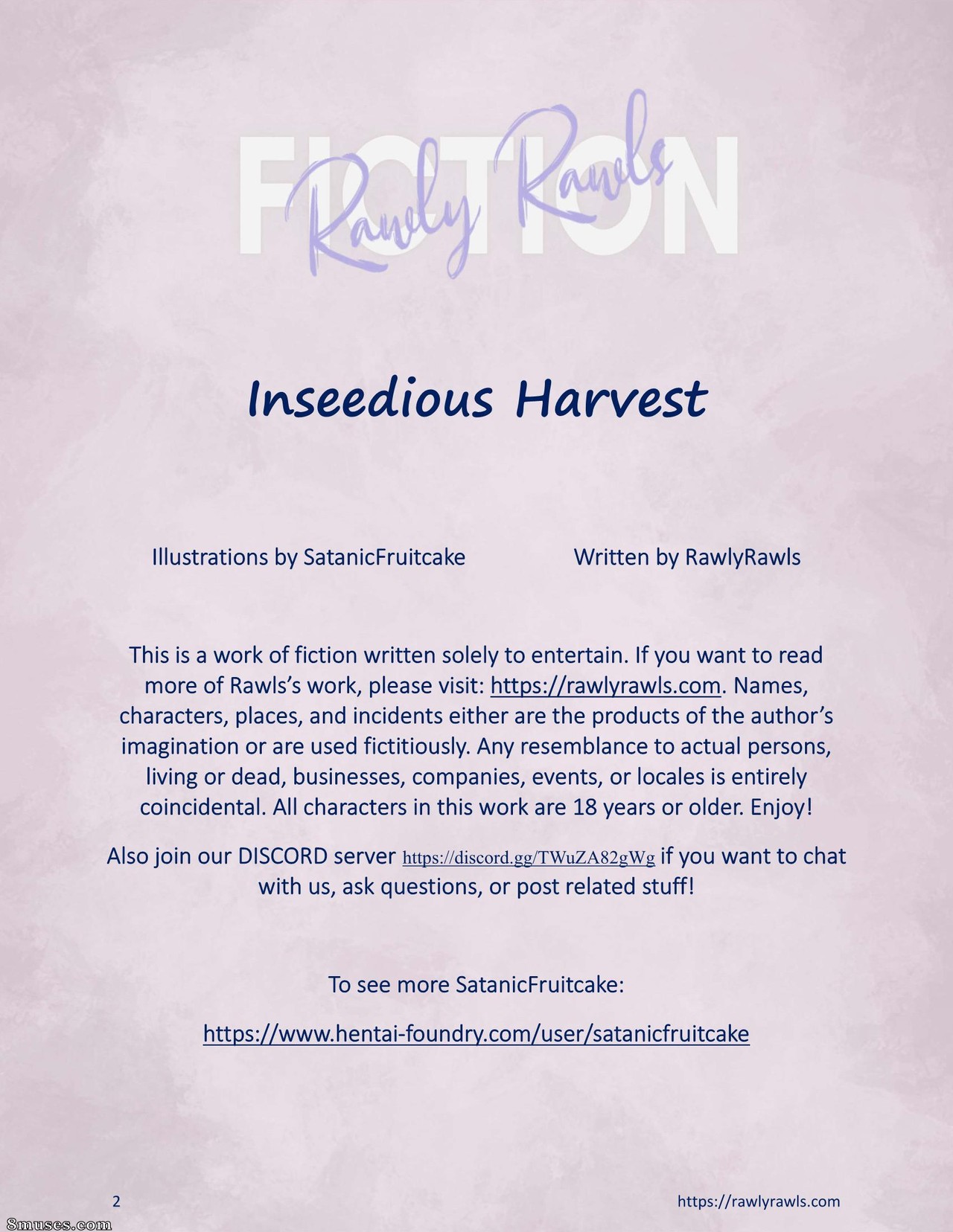 Rawly Rawls Fiction - Inseedious Harvest - Page 2
