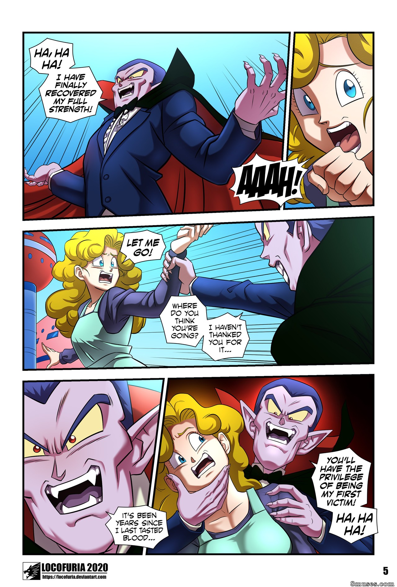 Locofuria Comics - Count Reborn - Page 8