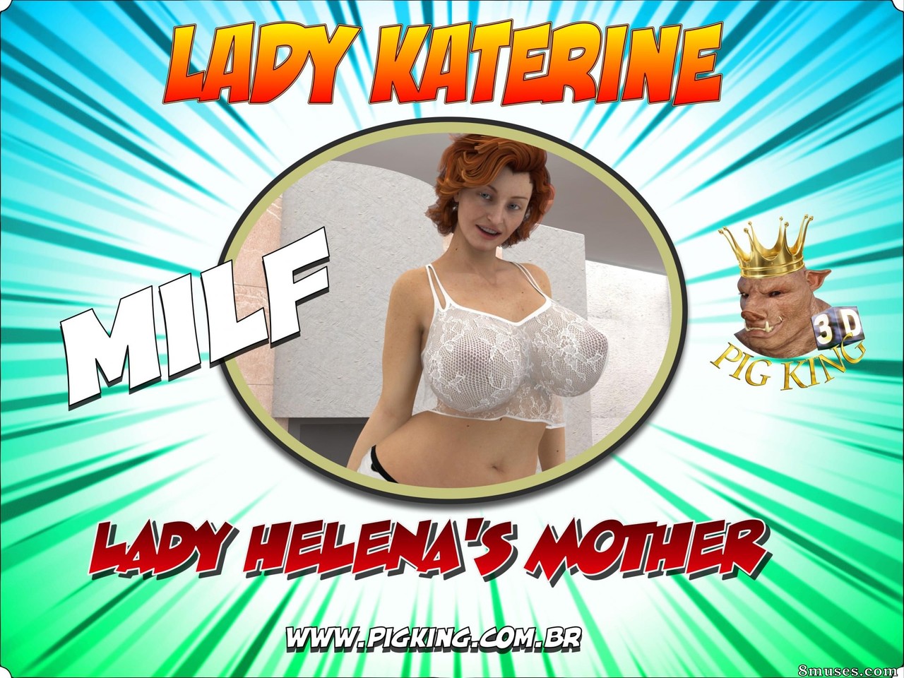 PigKing - CrazyDad Comics - Lady Katerine - Page 1