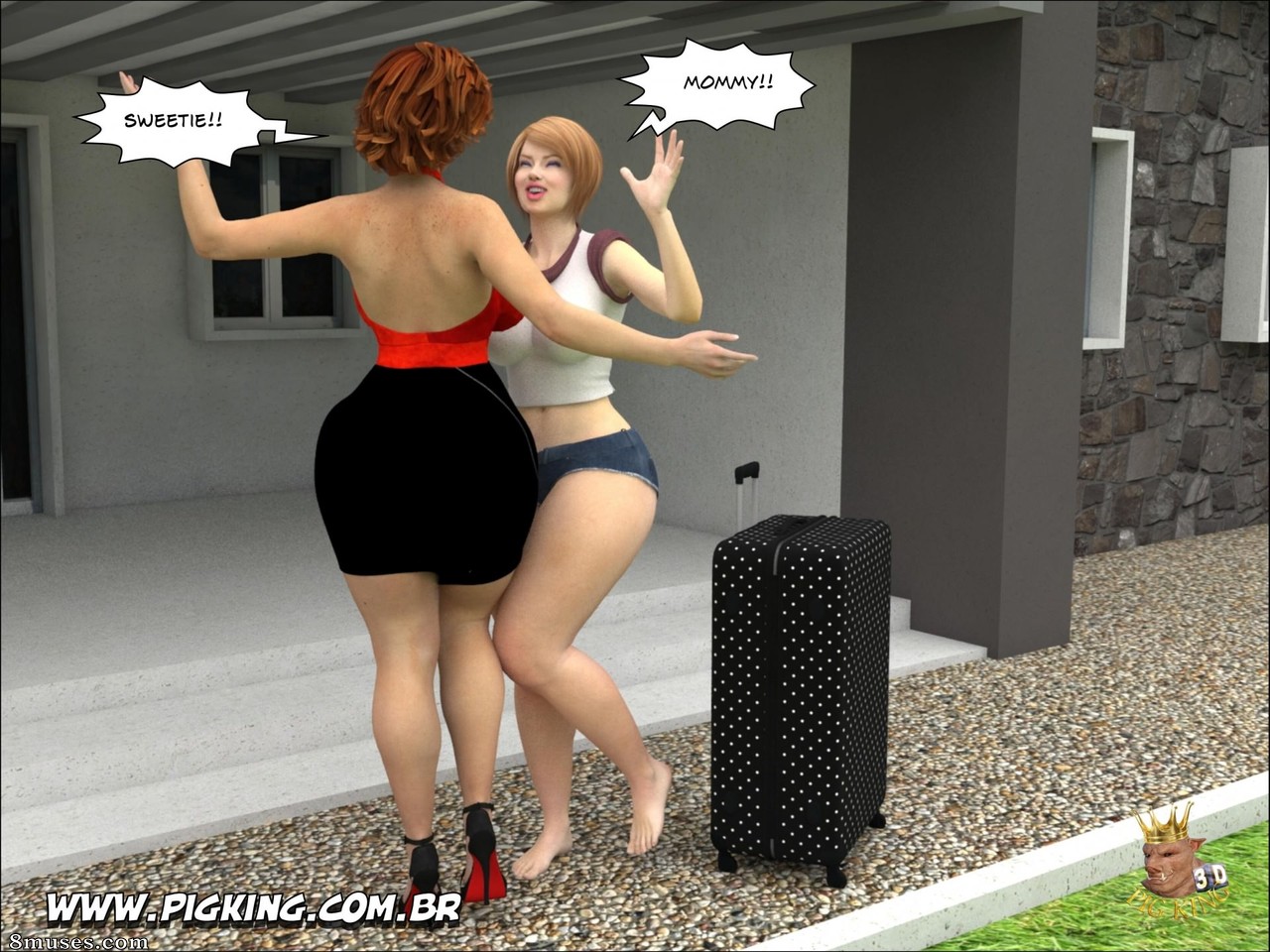 PigKing - CrazyDad Comics - Lady Katerine - Page 4