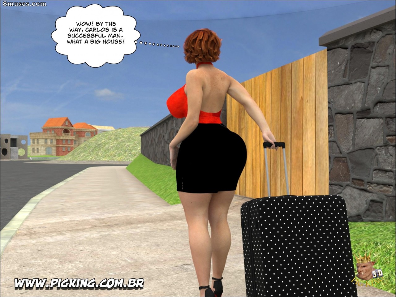 PigKing - CrazyDad Comics - Lady Katerine - Page 3
