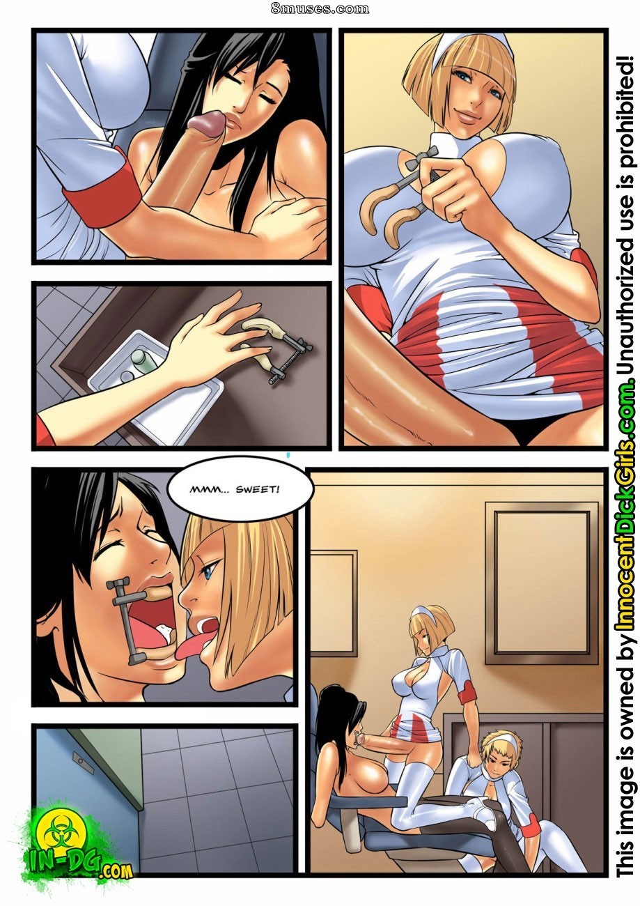 Innocent Dickgirls Comics - To Drill With Great Pleasure - Page 9