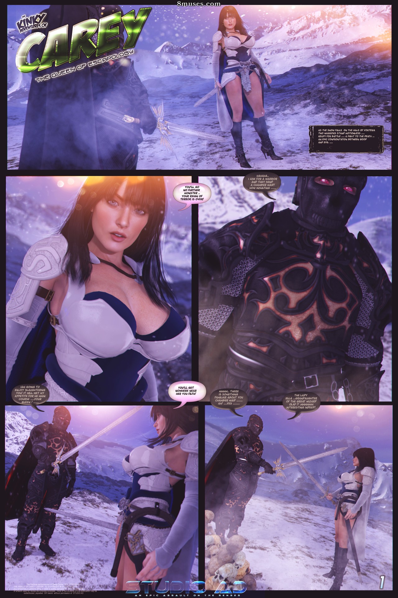 Kinky Adventures - Issue 3 - Page 1
