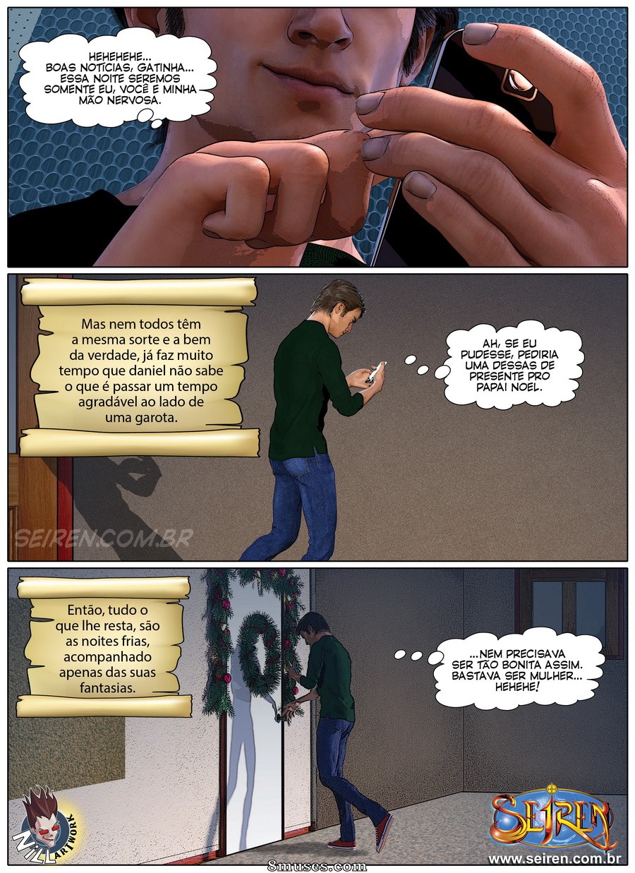 Seiren.com.br Comics - Meu presente de natal - Página 3
