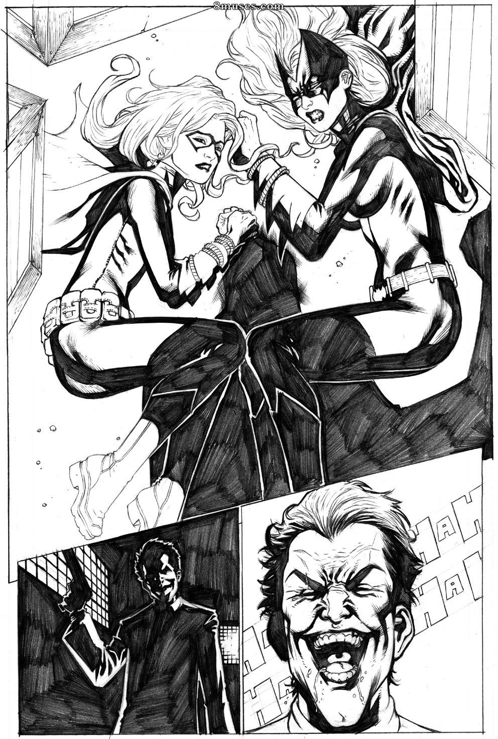 Quadrinhos - Joker vs Mulher-Morcego - Página 11