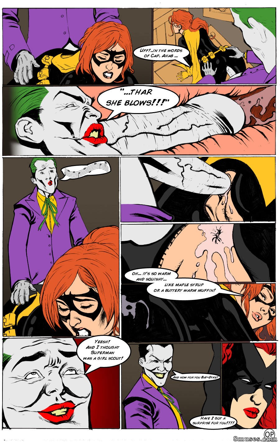 Quadrinhos - Joker vs Mulher-Morcego - Página 7