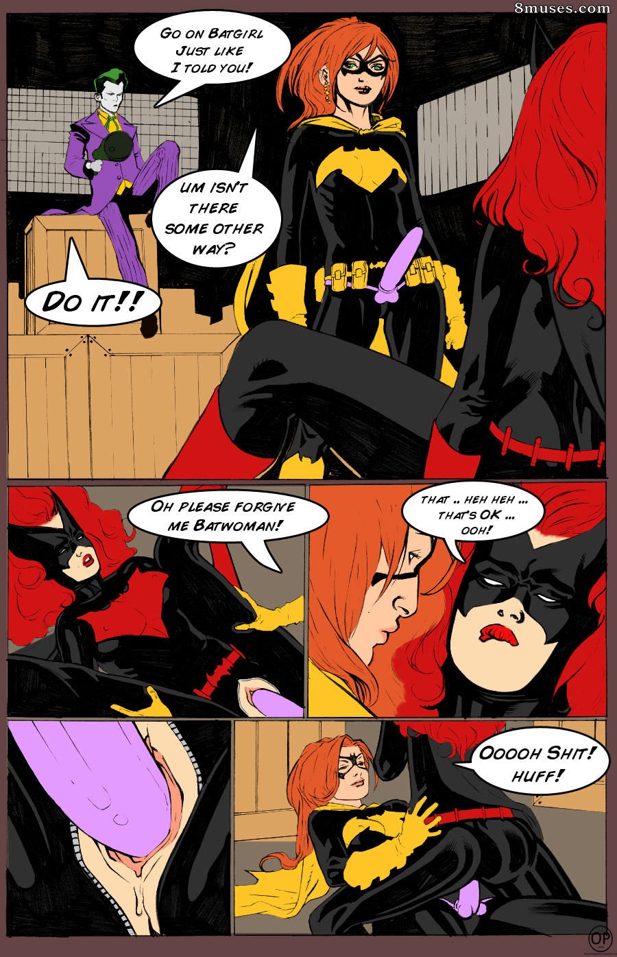 Quadrinhos - Joker vs Mulher-Morcego - Página 8