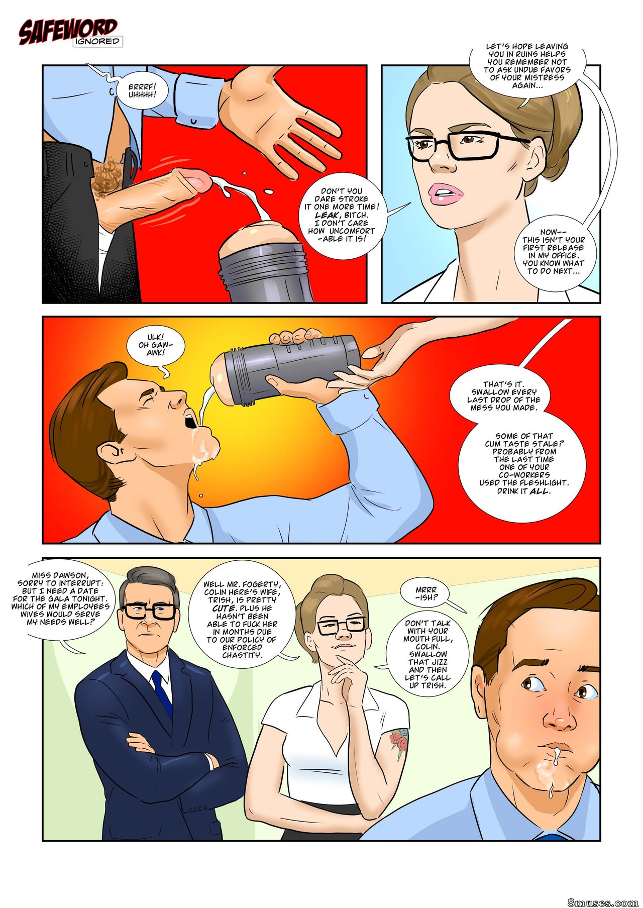Safeword Ignored Comics - Megan Owns You - Page 10