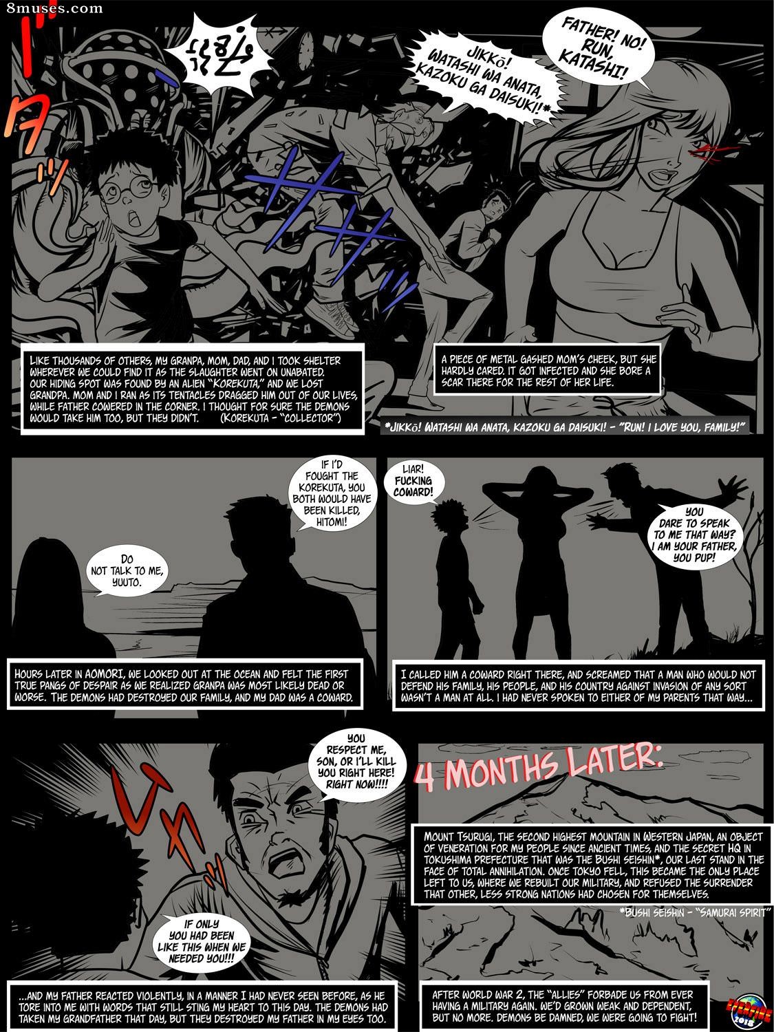 Everfire Comics - जापानी जादू - पेज 4