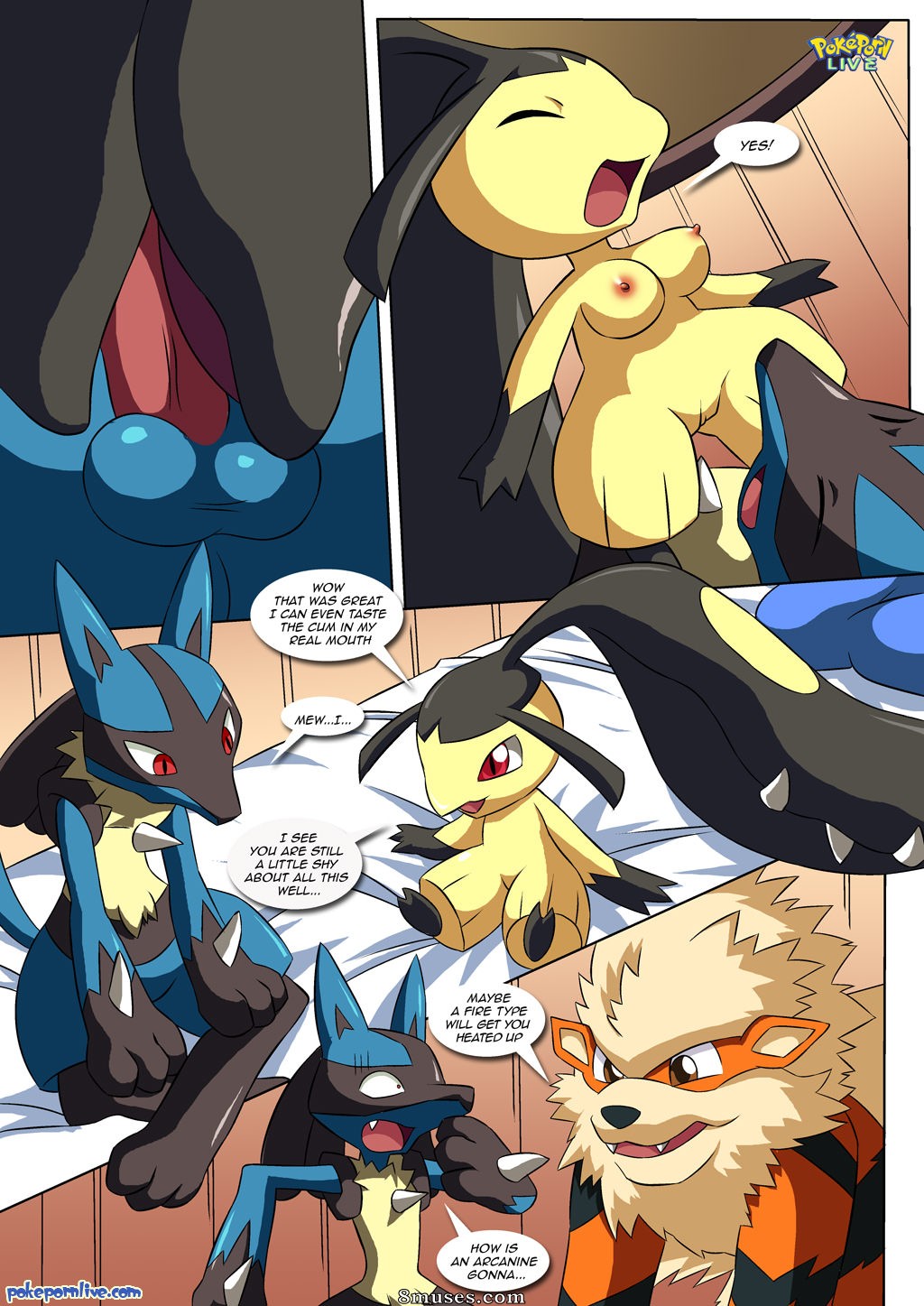 PalComix Comics - Presente de Lucarios - Página 12